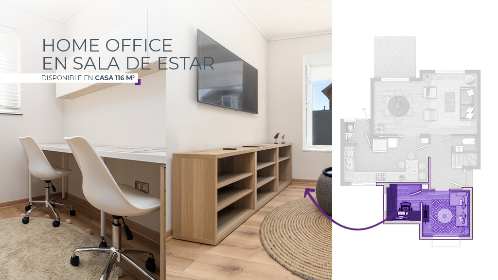 Nueva Toledo - Sala de estar - home office